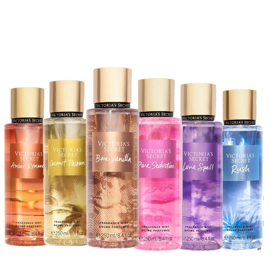 Kit body splash 250ml + creme hidratante 236ml pure seduction – Victoria's  Secret – Le Parfum
