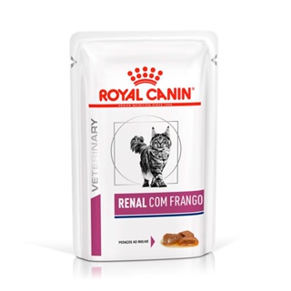 Ração Úmida Sachê Royal Canin Veterinary Diet Renal Gatos Adultos 85g em Oferta na Shopee