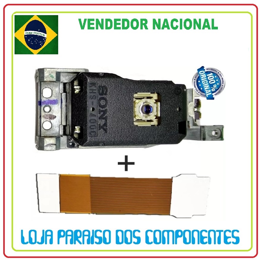 LEITOR PS2 FAT TIJOLÃO KHS 400C