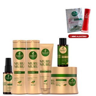 Kit Haskell Murumuru Completo com 6 Produtos P + Mimo Haskell
