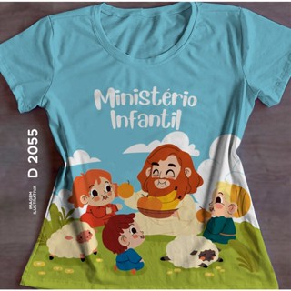Camiseta Adulto Ministério Infantil ref101