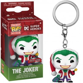 FUNKO  POP KEYCHAIN DC HOLIDAY EXCLUSIVE - THE JOKER NOVO ORIGINAL