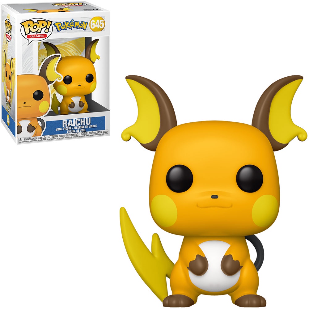 FUNKO POP POKÉMON - RAICHU 645 NOVO ORIGINAL em Oferta na Shopee