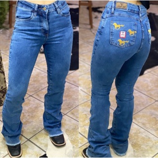 Calça Tex Team de Cavalinho Marmorizada em Oferta na Shopee