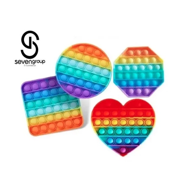 Fidget Toy Brinquedo Antistress Bolha Sensorial - Pop It - HEXA ...