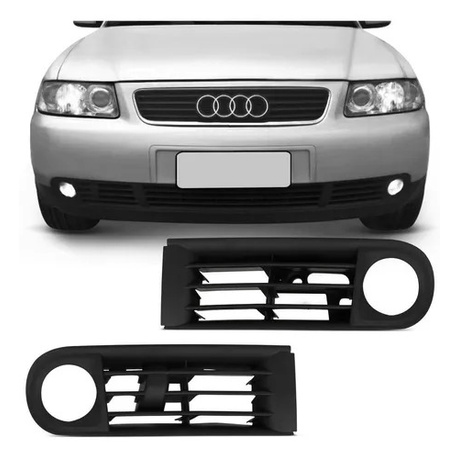 Grade Parachoque Moldura Farol Milha Audi A3 2001 2002 2003 2004 2005 2006