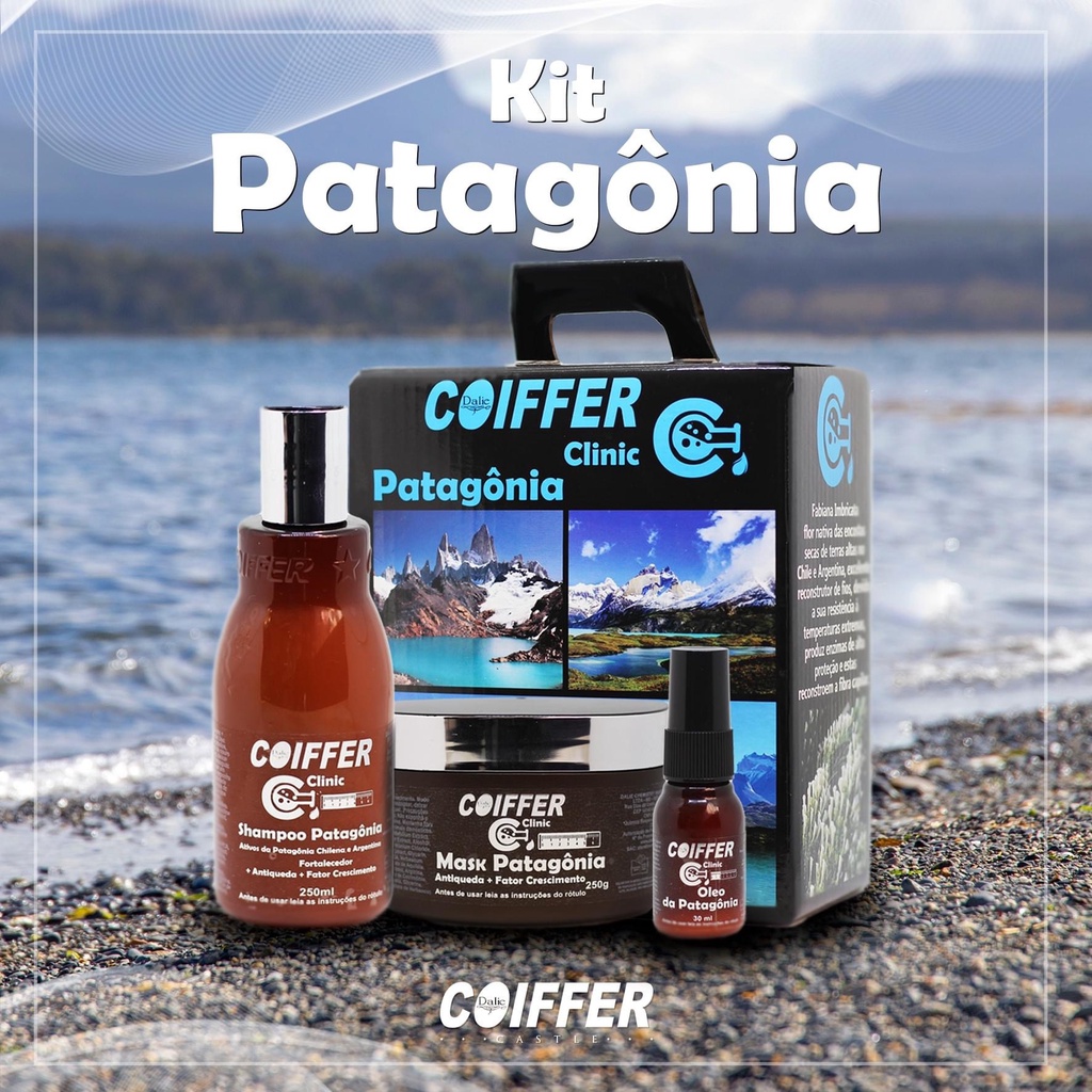 Kit Patagônia Coiffer Reconstrutor E Mais Crescimento