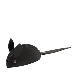 Porta-moedas de Couro Bovino Legítimo Mariart Ratinho em Oferta na Shopee