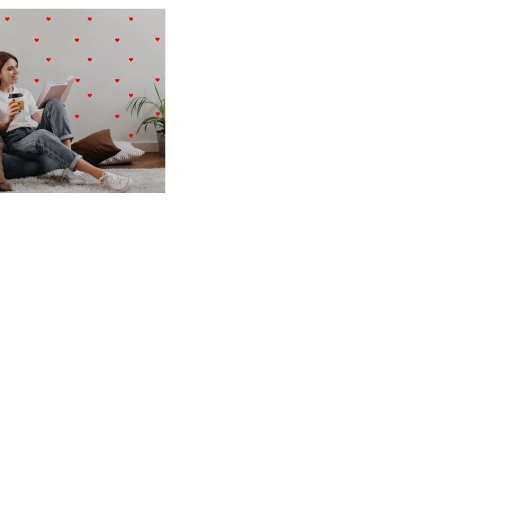 Adesivo Decorativo De Parede, Coração 5cm 150 Peças