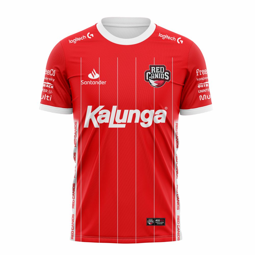 Uniforme - RED CANIDS 2023 - VERMELHO - League of Legends