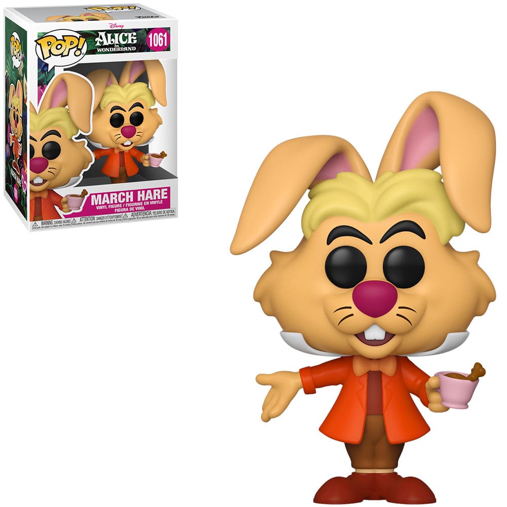 FUNKO POP DISNEY ALICE - MARCH HARE 1061 NOVO ORIGINAL
