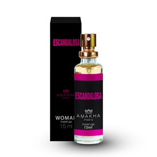 Perfume Escandalosa Amakha Paris 15ml Excelente de bolso kika