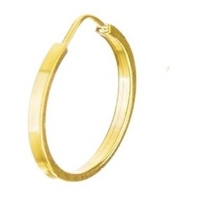 Piercing Orelha Ouro 18k 750 Cartilagem Argola 8mm