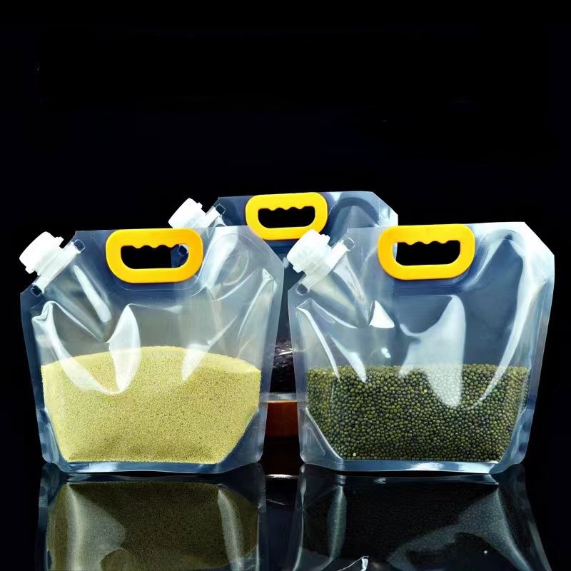 Kit 3 Recipientes Para Armazenar Alimentos Saco de Cozinha a Prova de Umidade e Insetos MA...
