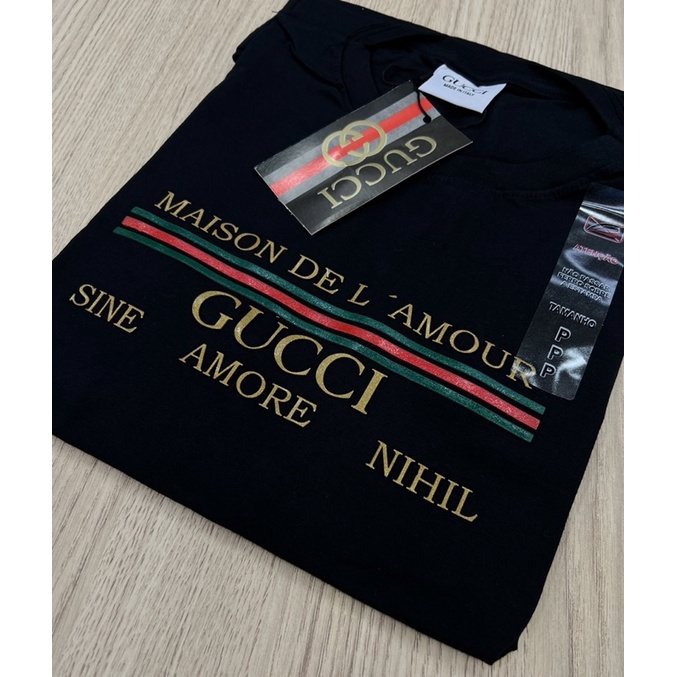 Camiseta Masculina Malha 40.1 Peruana Gci Estampa Auto Relevo Premium