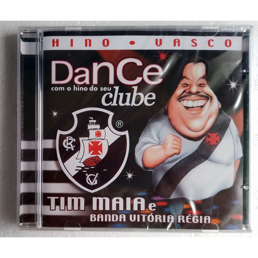 Cd Tim Maia e Banda Vitória Régia Hino Vasco