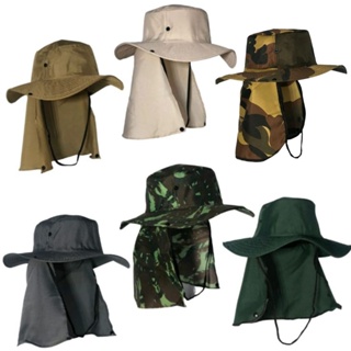 Chapéu Boné Pescador Australiano com Proteção em Oferta na Shopee