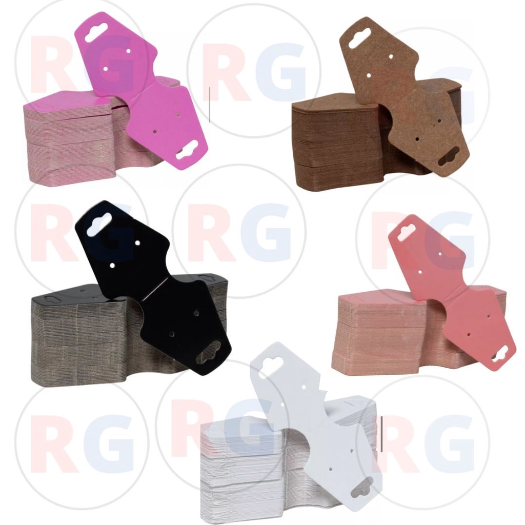 Cartela Tag Gravatinha c/200 Peças Cores á Escolher em Oferta na Shopee