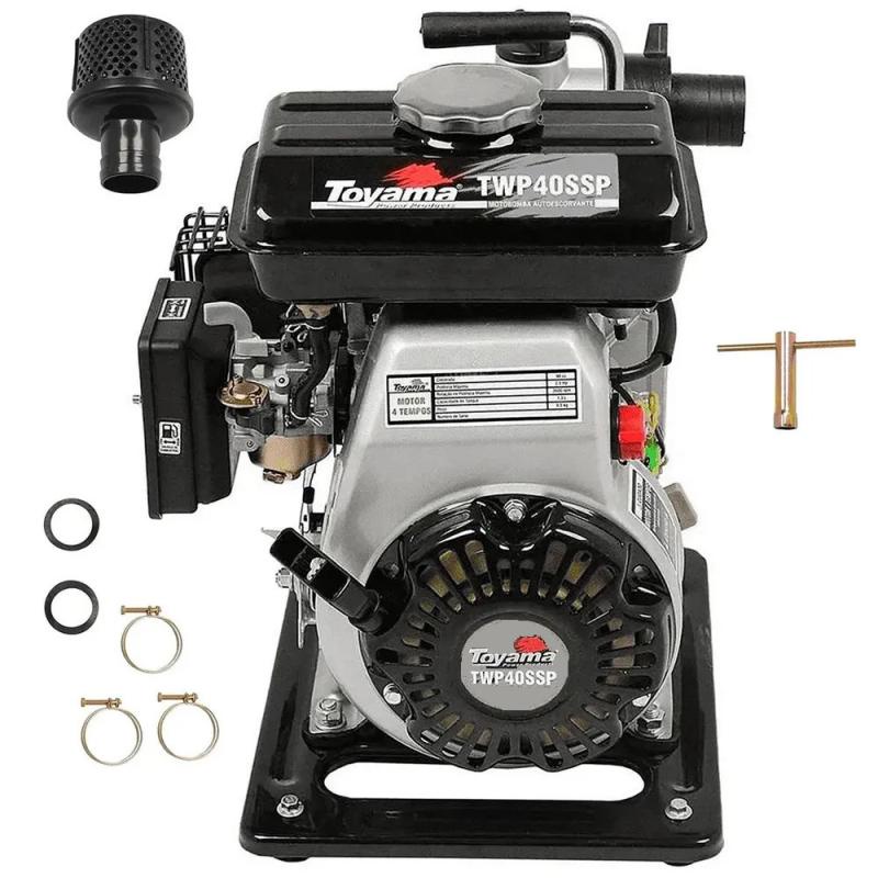 Motobomba Gasolina 2,5 Hp 4t Auto Escorvante Twp40ssp Toyama