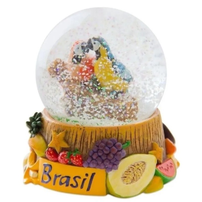 Globo de Neve  - Brasil em Oferta na Shopee