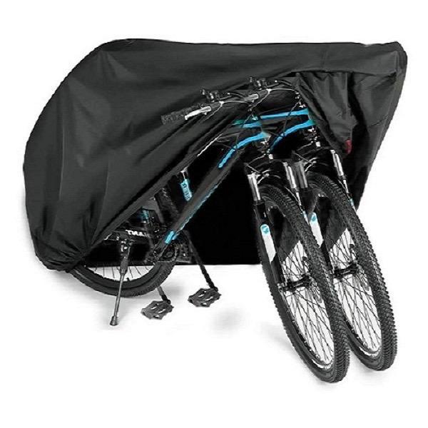 Capa Impermeável Para Cobrir 2 Bicicletas Bikes Aro 24 26 29 em Oferta na Shopee