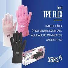 10 caixas Luvas Descartável TPE Viniflex Volk c/100 — imagem 2 de 2