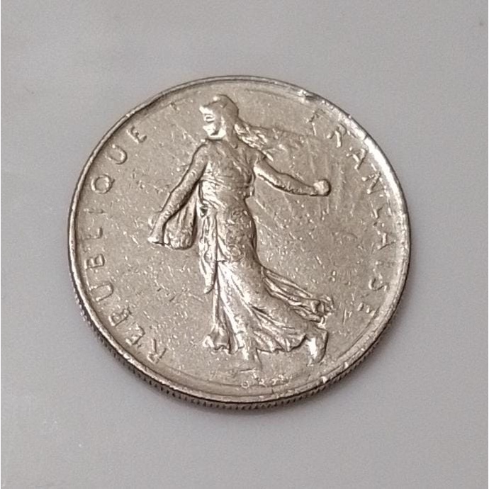 MOEDA FRANCA 1 FRANCO 1971 - S455