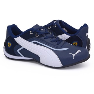 Tênis Masculino Ferrari Classic Esportivo Corrida Leve Promoção