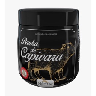 3 Unidades Banha De Capivara Gel Massageador Néctar Manteiga 200g