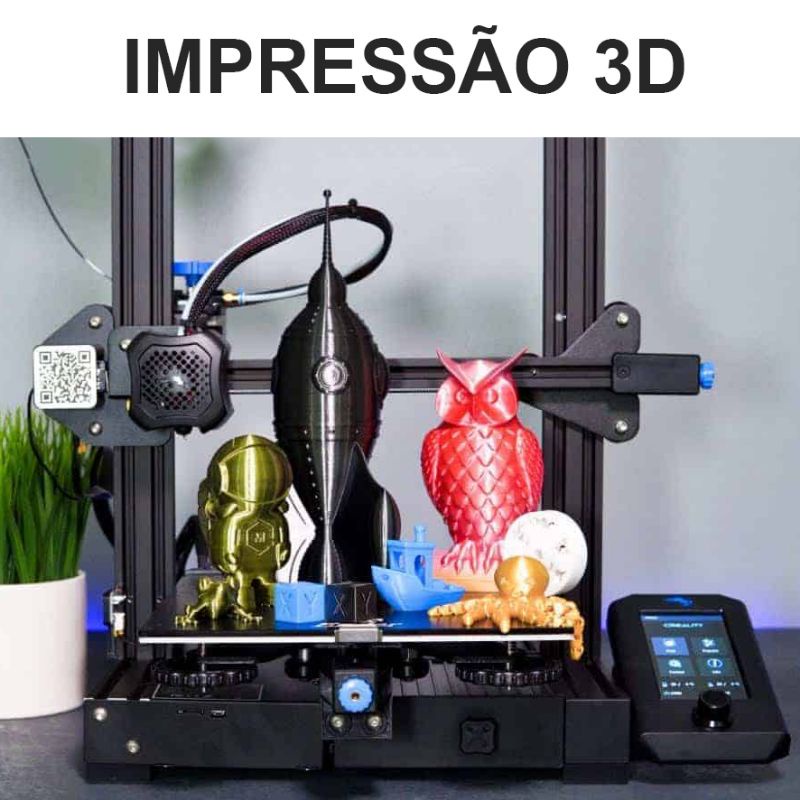 Serviço de impressão 3D personalizada