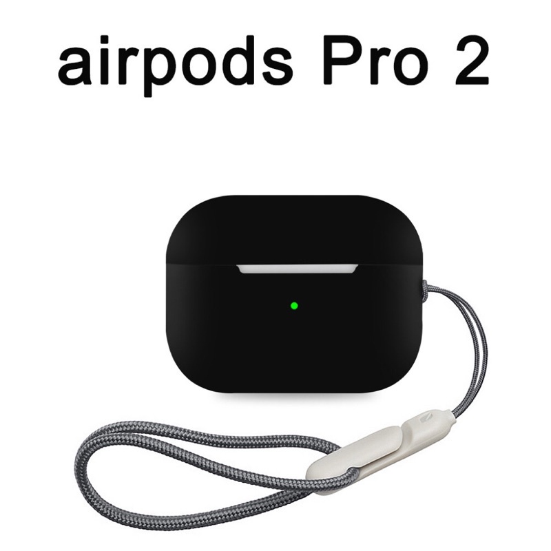 Capa case silicone compatível apple airpods pro 2 geração