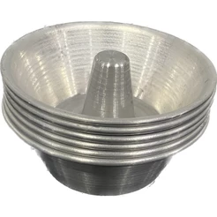 6 Forminhas Mini Pudim 6×4 – MajuFormas