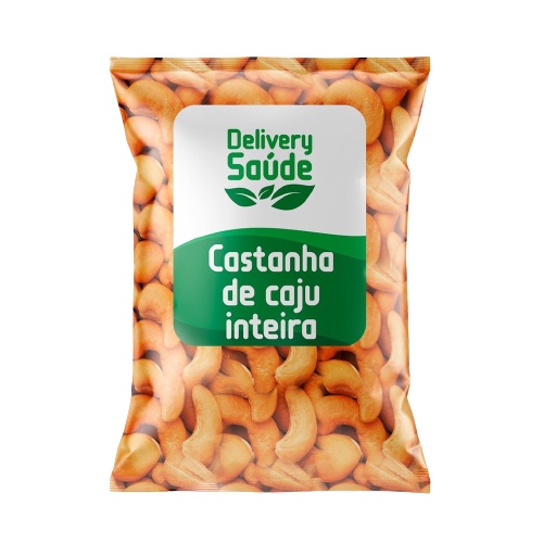 Castanha de Caju Inteira Com ou Sem Sal - PREMIUM DeliverySaúde em Oferta na Shopee