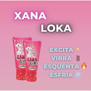 Xana Loka Gel Umectante e Excitante Feminino Sensações De Aquecimento