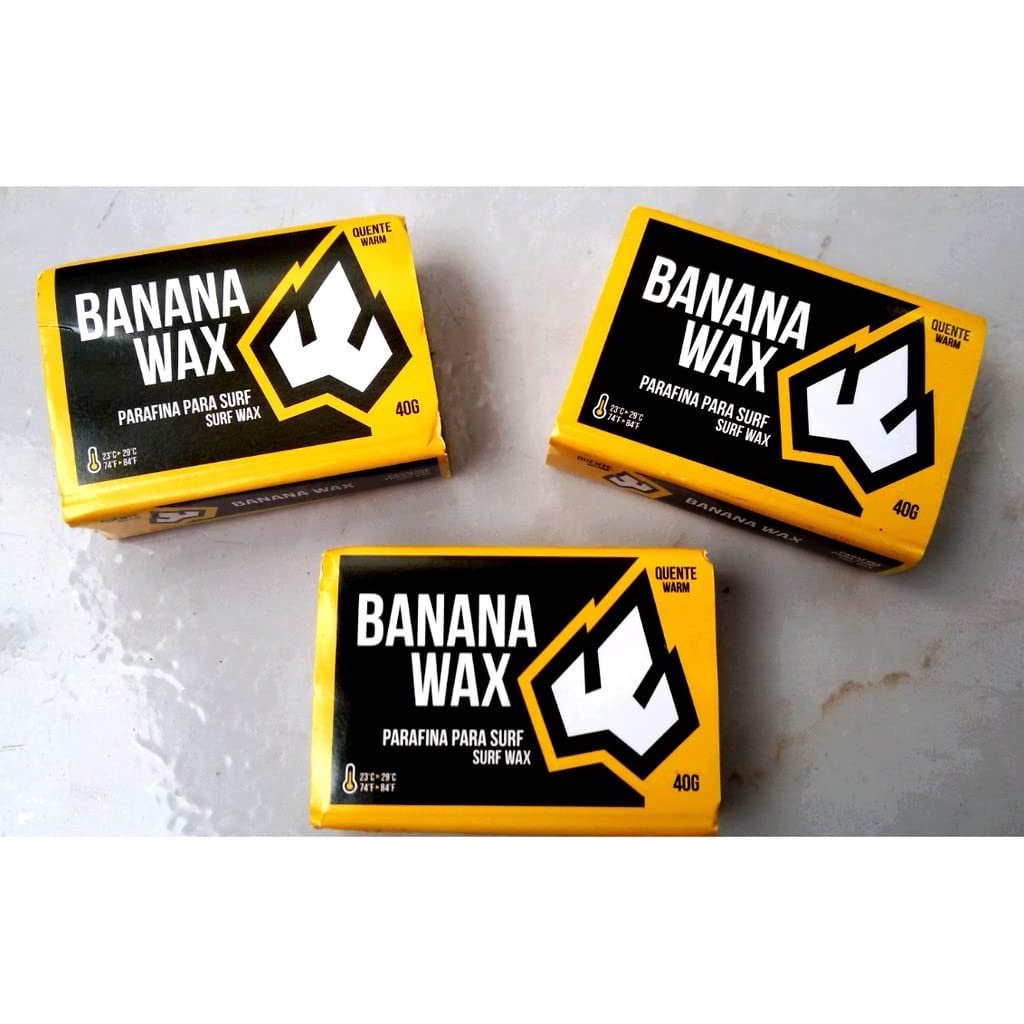 Kit 3 Parafinas Banana Wax Água Quente 40 grs. em Oferta na Shopee