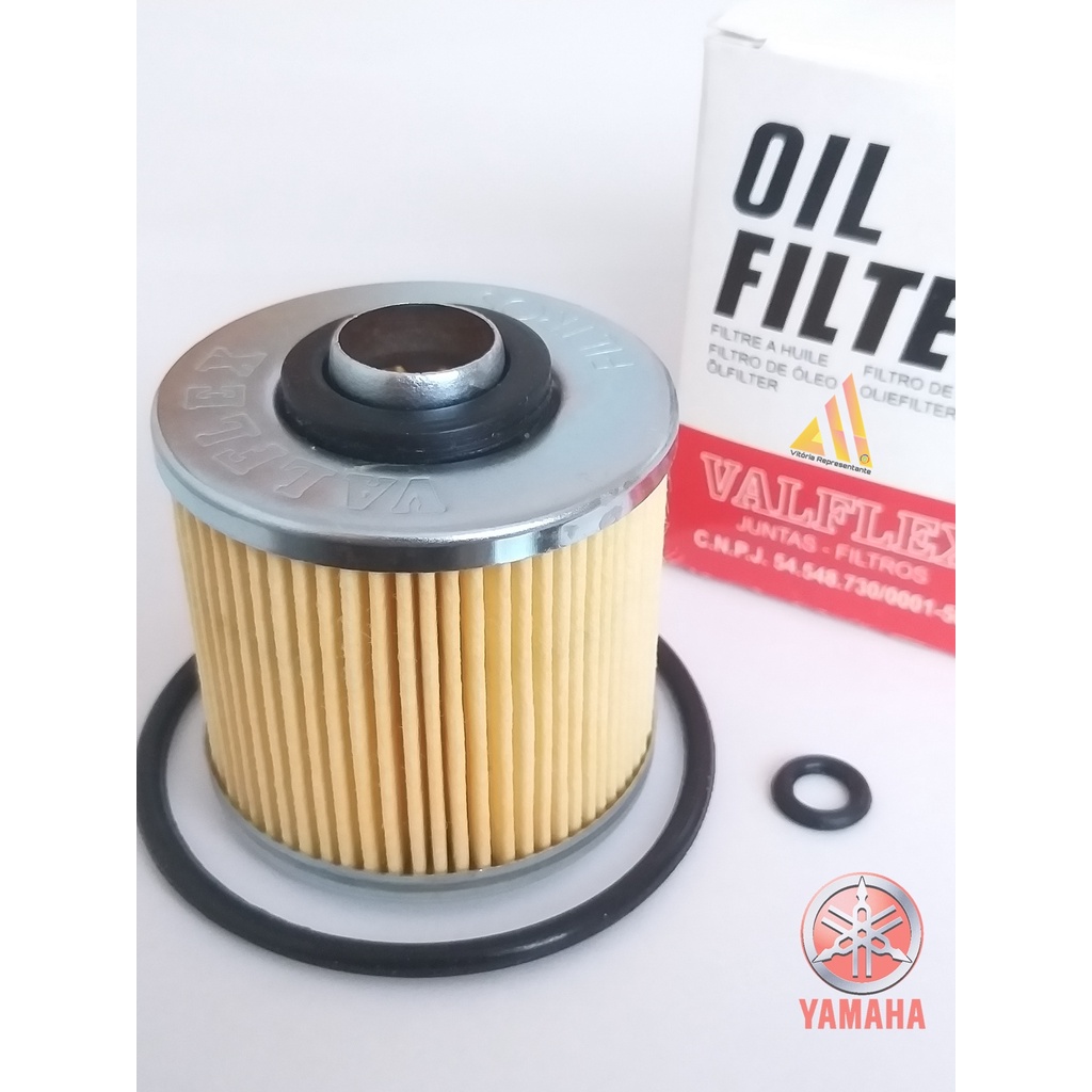 1 Filtro De Óleo Yamaha Xt 600 Xt 660 Tenere Motard Virago 250 Com Juntas - Vitória Representante