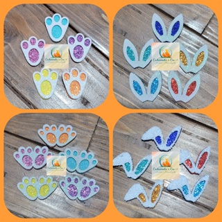 Aplique em Eva Pet Páscoa Glitter 30Und em Oferta na Shopee