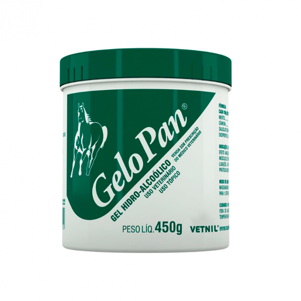 Pomada Gelo Pan Vetnil - 450g - Pets