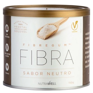 Fibra Fibregum Nutrawell, Neutro 100% Vegetal 150g