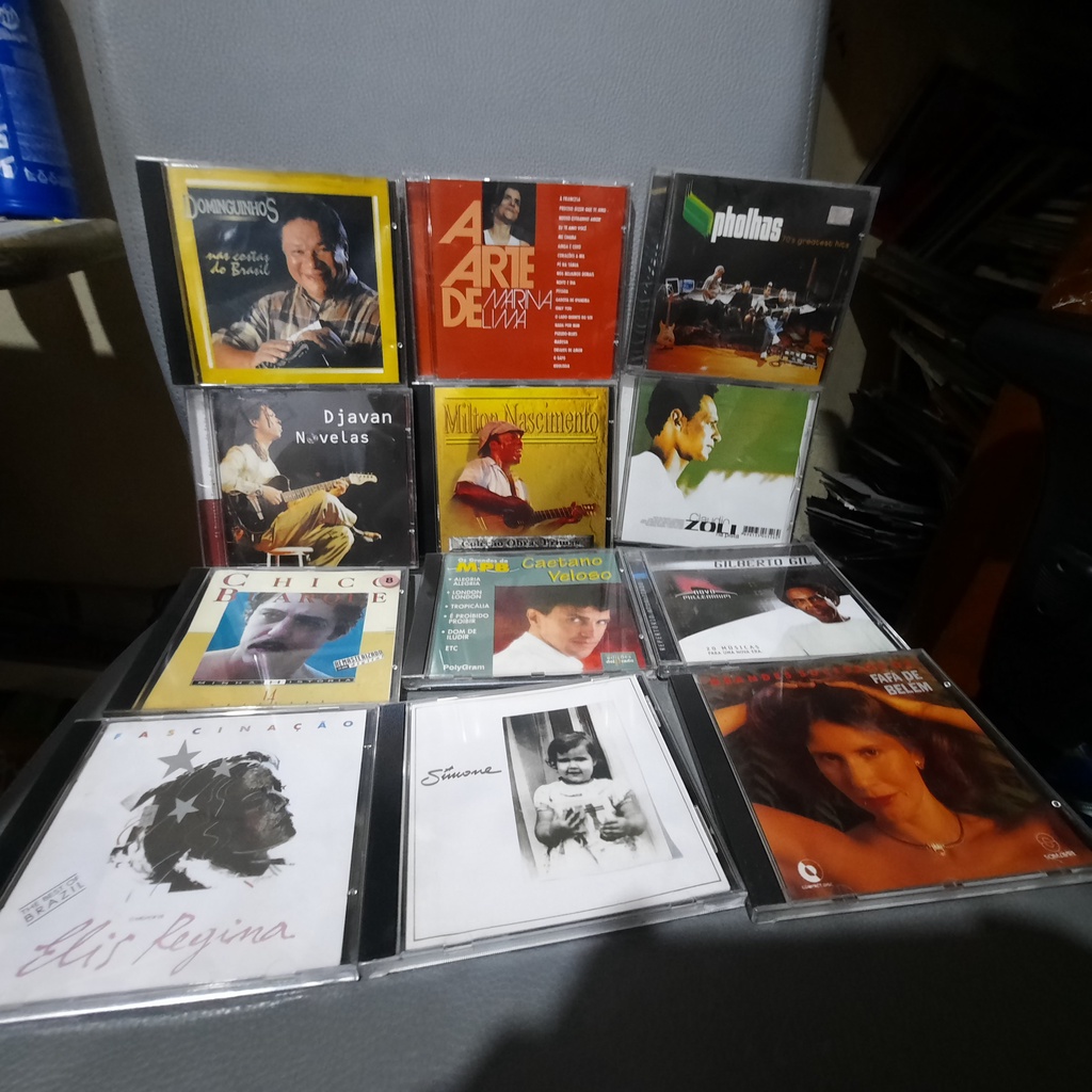 Cd MPB Coleção Various Artistas com 12 Cds MPB