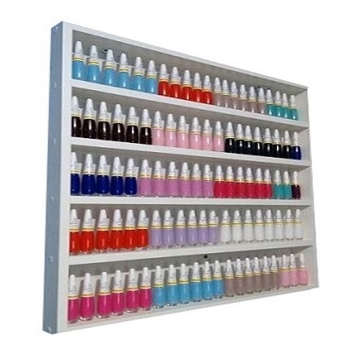 Nicho de Parede Expositor Para 200 Esmaltes Para Manicure