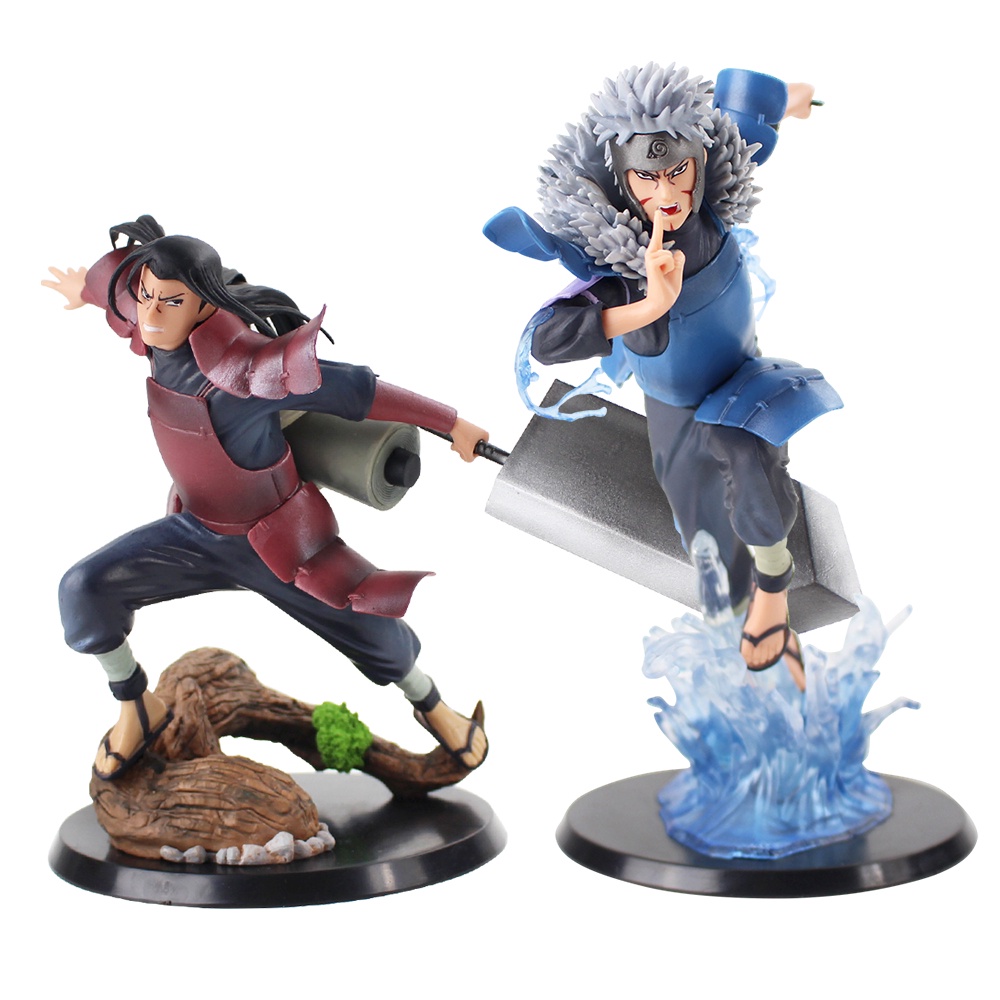 Coleção Hokages Hashirama, Tobirama, Minato, Naruto Decorativo Action Figure Super detalhada
