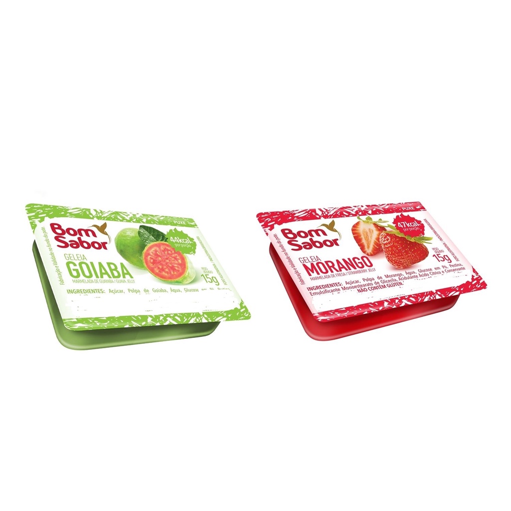 kit sache geléia mor/goiaba + Torrada Bauducco tradicional + biscoito Bauducco sortido 20 UN CADA em Oferta na Shopee