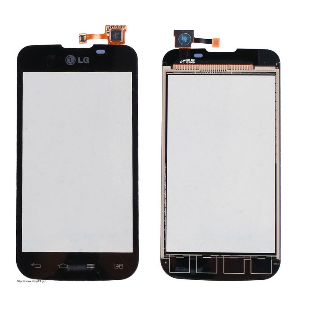 Peça Touch compatível com LG Optimus L5 II E450 / E455f Dual - Preto Tela Vidro