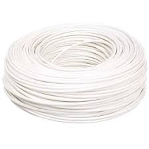 Cabo Rígido Cobre 750v 16mm Rolo Com 10 Metros Branco