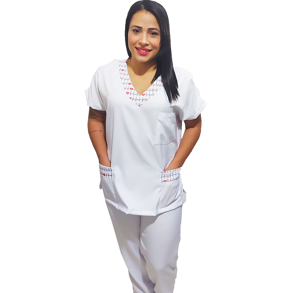 Scrub Pijama Cirúrgico Hospitalar-privativo-enfermagem