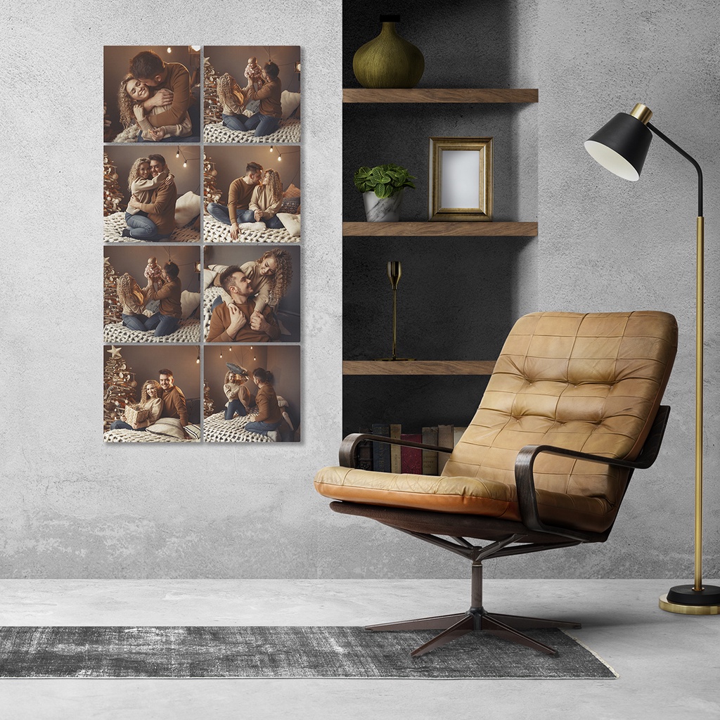 Quadro Placa Decorativa Personalizado Foto 20X20 · foto 2