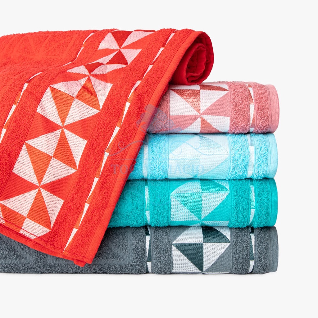 Kit 5 Toalhas de Banho Banhão Gigante Luxo Diamante 75x150cm em Oferta na Shopee