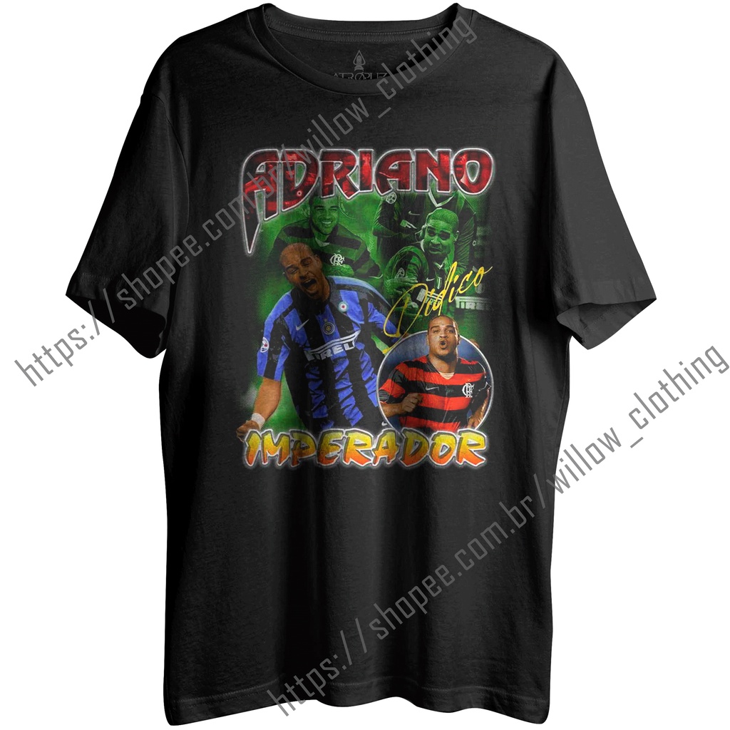 Camiseta Algodão Unissex Tshirt Graphic Tees Adriano Imperador Didico
