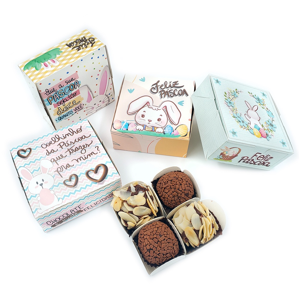 Caixinha de Páscoa Bombom - Comprar com Melhor Preço em Lanches